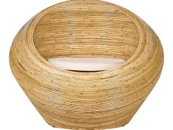 MAIORI 4 personers havesofasæt Naturlig Rattan