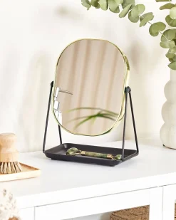 Makeup spejl CORREZE Guld