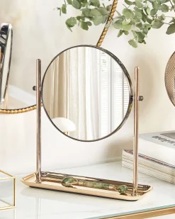 Makeup spejl FINISTERE Guld