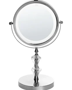Makeup spejl LED LAON Sølv
