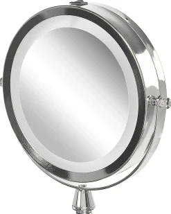 Makeup spejl LED MAURY Sølv