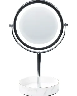 Makeup spejl LED SAVOIE Hvid/sølv