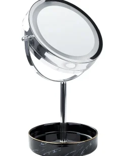 Makeup spejl LED SAVOIE Sort/sølv