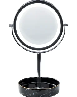 Makeup spejl LED SAVOIE Sort/sølv