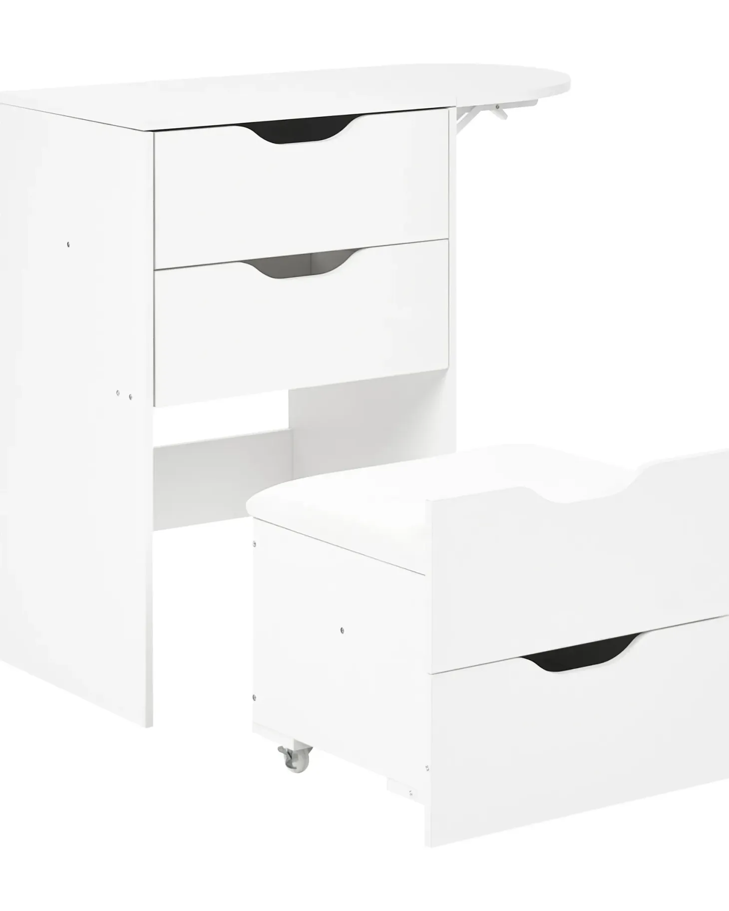 Makeup Bord BELOEIL Hvid