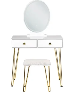 Makeup Bord CAEN LED Hvid