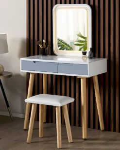 Makeup Bord DIEPPE LED Hvid