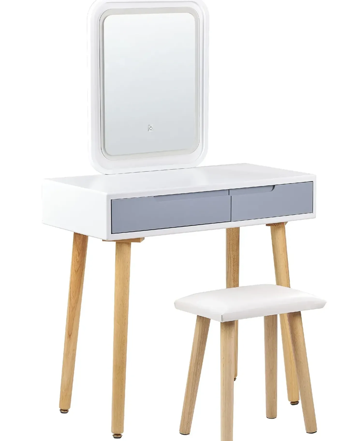 Makeup Bord DIEPPE LED Hvid