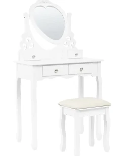 Makeup Bord DIVA Hvid