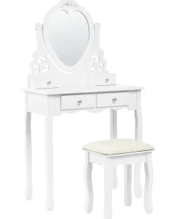 Makeup Bord DIVA Hvid