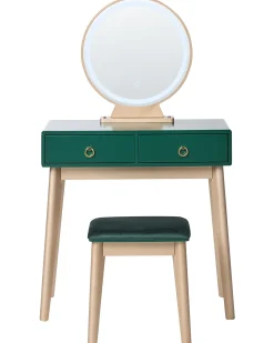 Makeup Bord FEDRY LED Smaragdgrøn