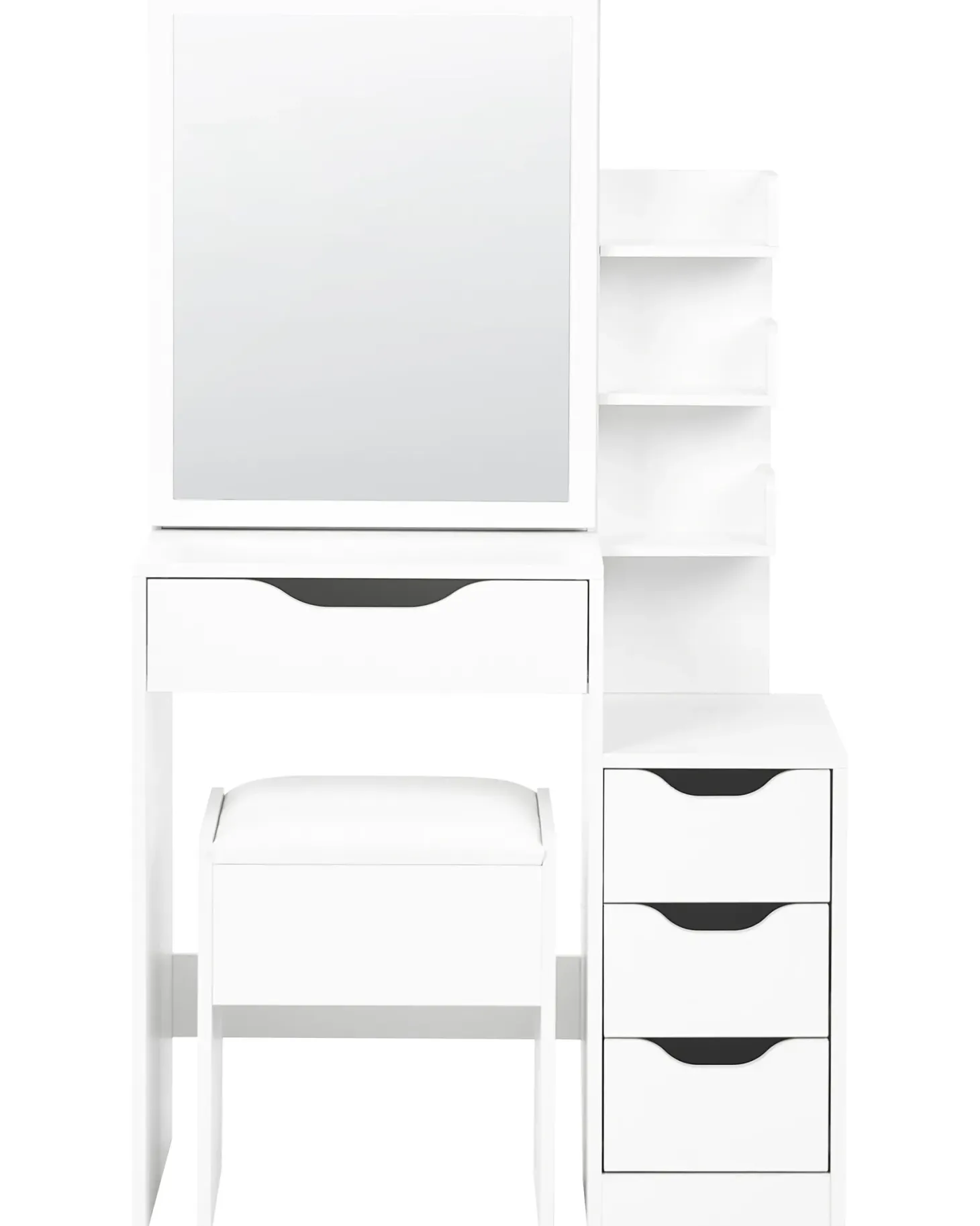 Makeup Bord GATINEAU Hvid