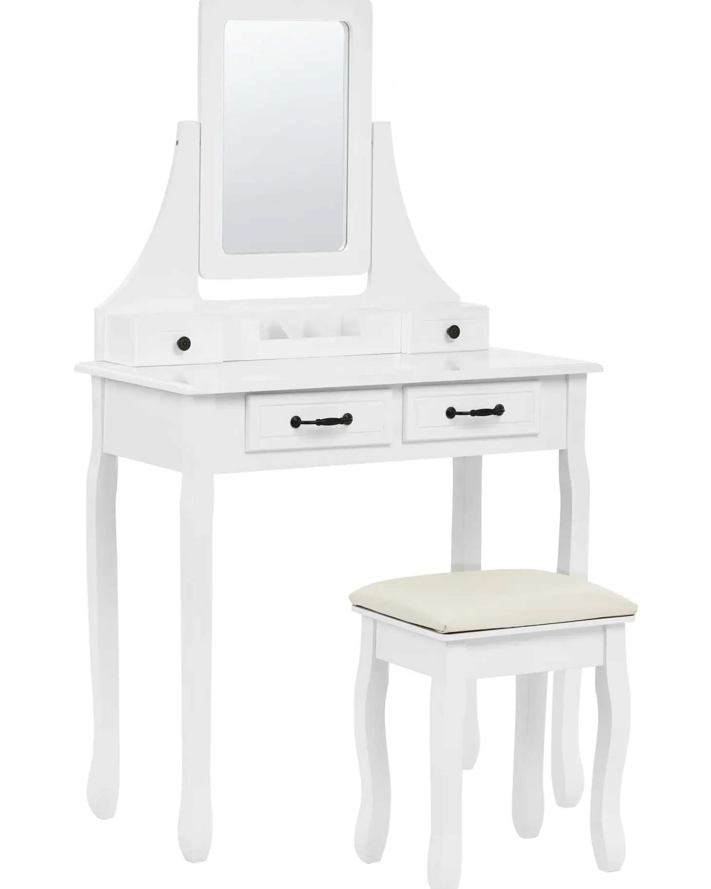 Makeup Bord RAYON Hvid