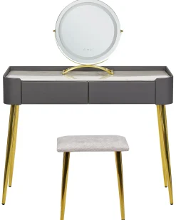 Makeup Bord SURIN LED Grå