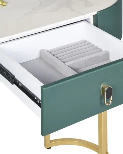 Makeup Bord VINAX LED Mørkegrøn