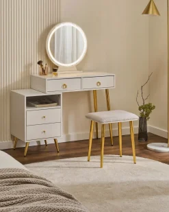 Makeup Bord YVES LED Hvid