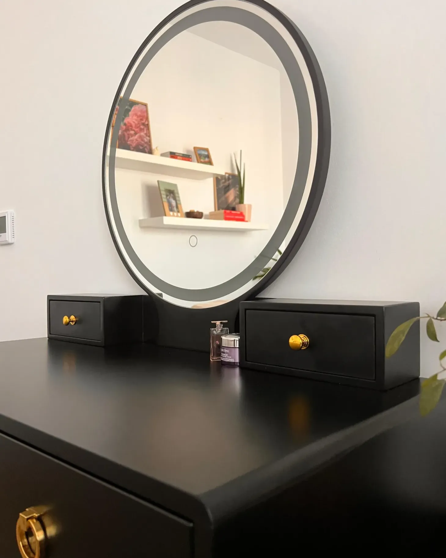 Makeup Bord YVES LED Sort