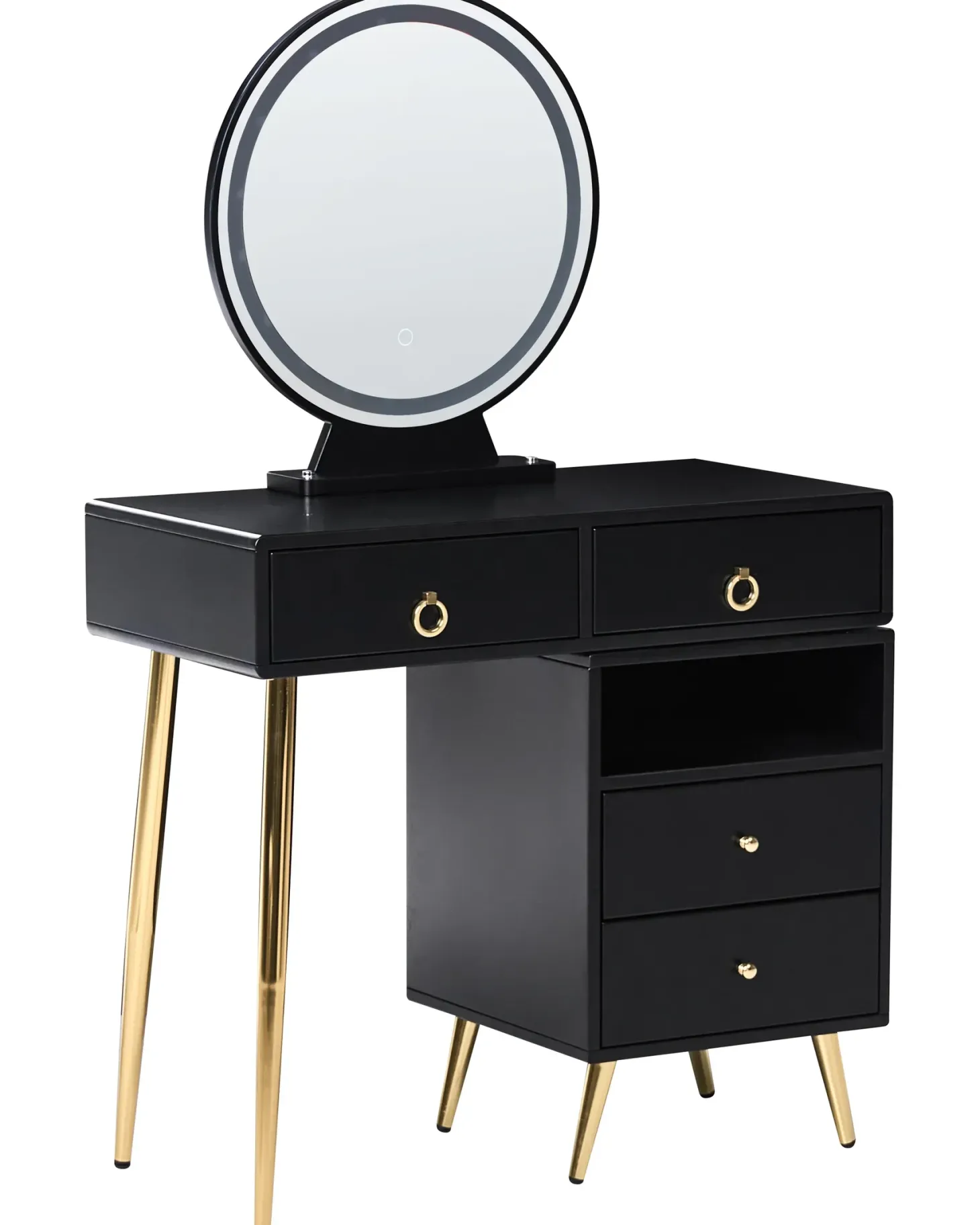 Makeup Bord YVES LED Sort