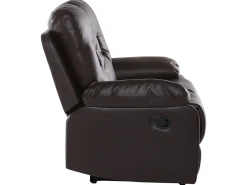 Manuel recliner sofa 2 personers BERGEN Kunstlæder Brun
