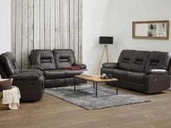Manuel recliner sofa 2 personers BERGEN Kunstlæder Brun