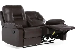 Manuel recliner sofa 2 personers BERGEN Kunstlæder Brun