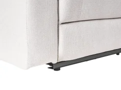Manuel recliner hjørnesofa 5 personers ROKKE Lys Beige Venstrevendt