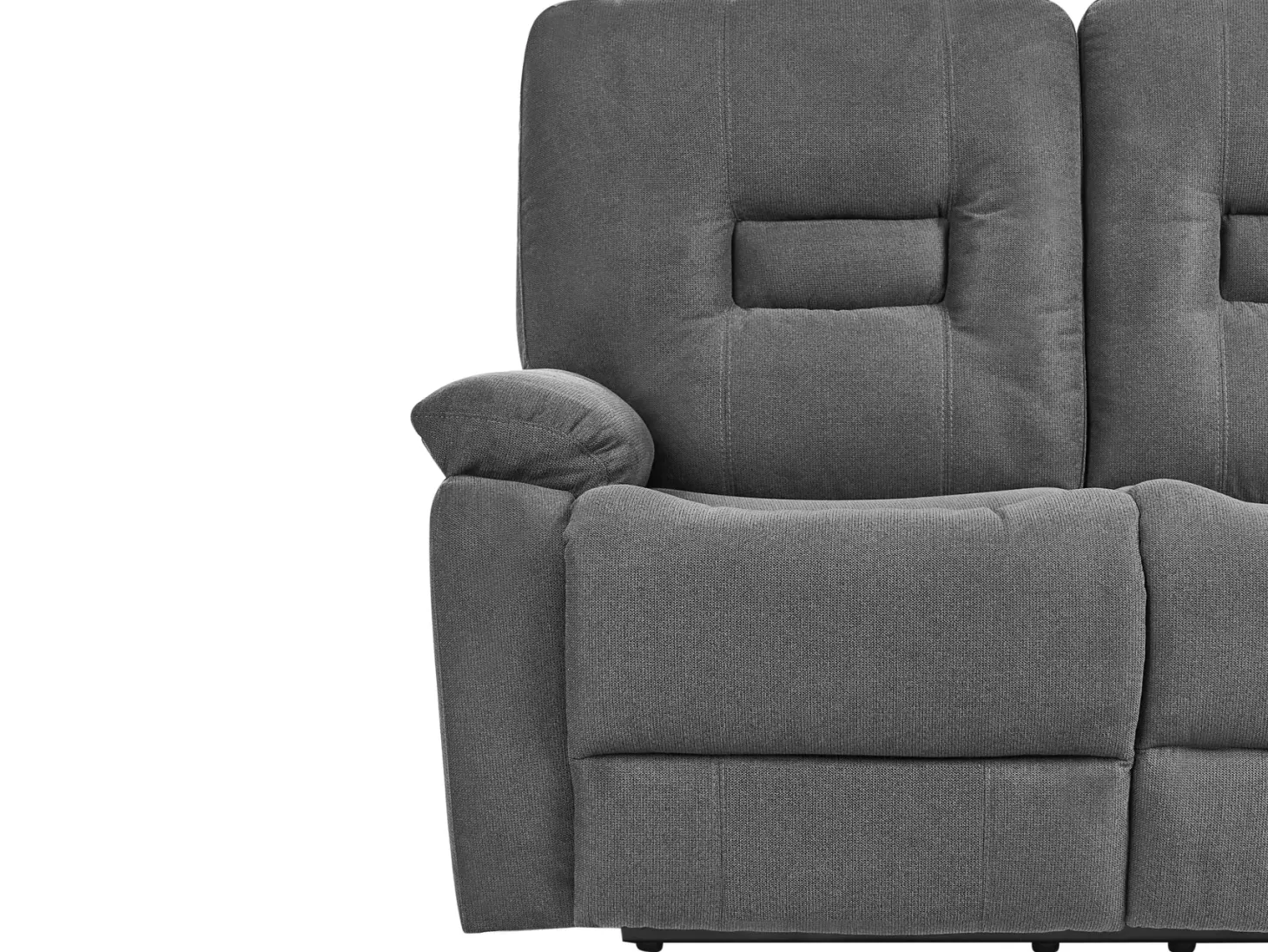 Manuel recliner sofasæt 4 personers BERGEN Grafit