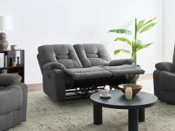 Manuel recliner sofasæt 4 personers BERGEN Grafit