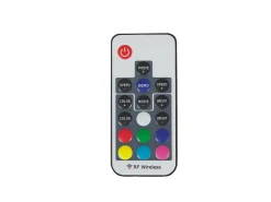 Manuelt justerbart gamingbord DURBIN Sort 120 cm 60 cm RGB LED