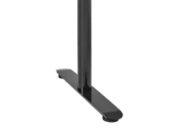 Manuelt justerbart hæve sænkebord DESTINAS Grå/sort 120 cm 72 cm
