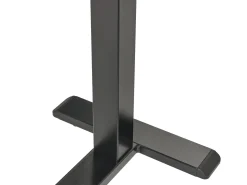 Manuelt justerbart hæve sænkebord til bærbar computer SCHOLA Brun/sort 70 cm 40 cm