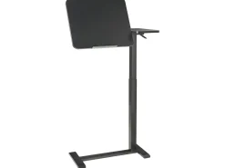 Manuelt justerbart hæve sænkebord til bærbar computer SCHOLA Sort 70 cm 40 cm