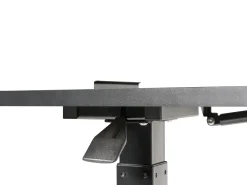 Manuelt justerbart hæve sænkebord til bærbar computer SCHOLA Sort 70 cm 40 cm