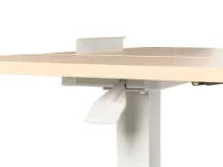 Manuelt justerbart hæve sænkebord til bærbar computer SCHOLA Lysebrun/hvid 70 cm 40 cm