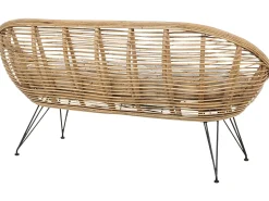 MARATEA 4 personers havesofasæt Naturlig Rattan