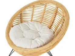 MARATEA 4 personers havesofasæt Naturlig Rattan
