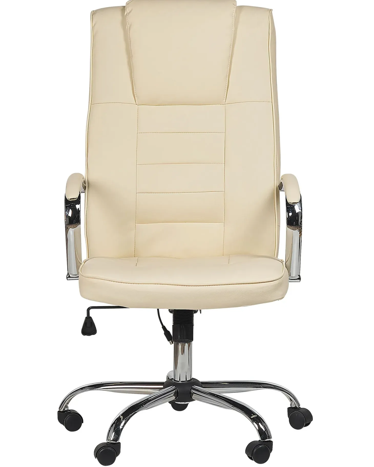Massagestol med varme GRANDEUR Kunstlæder Beige