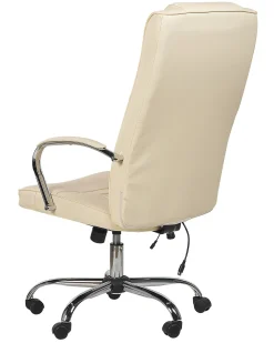 Massagestol med varme GRANDEUR Kunstlæder Beige