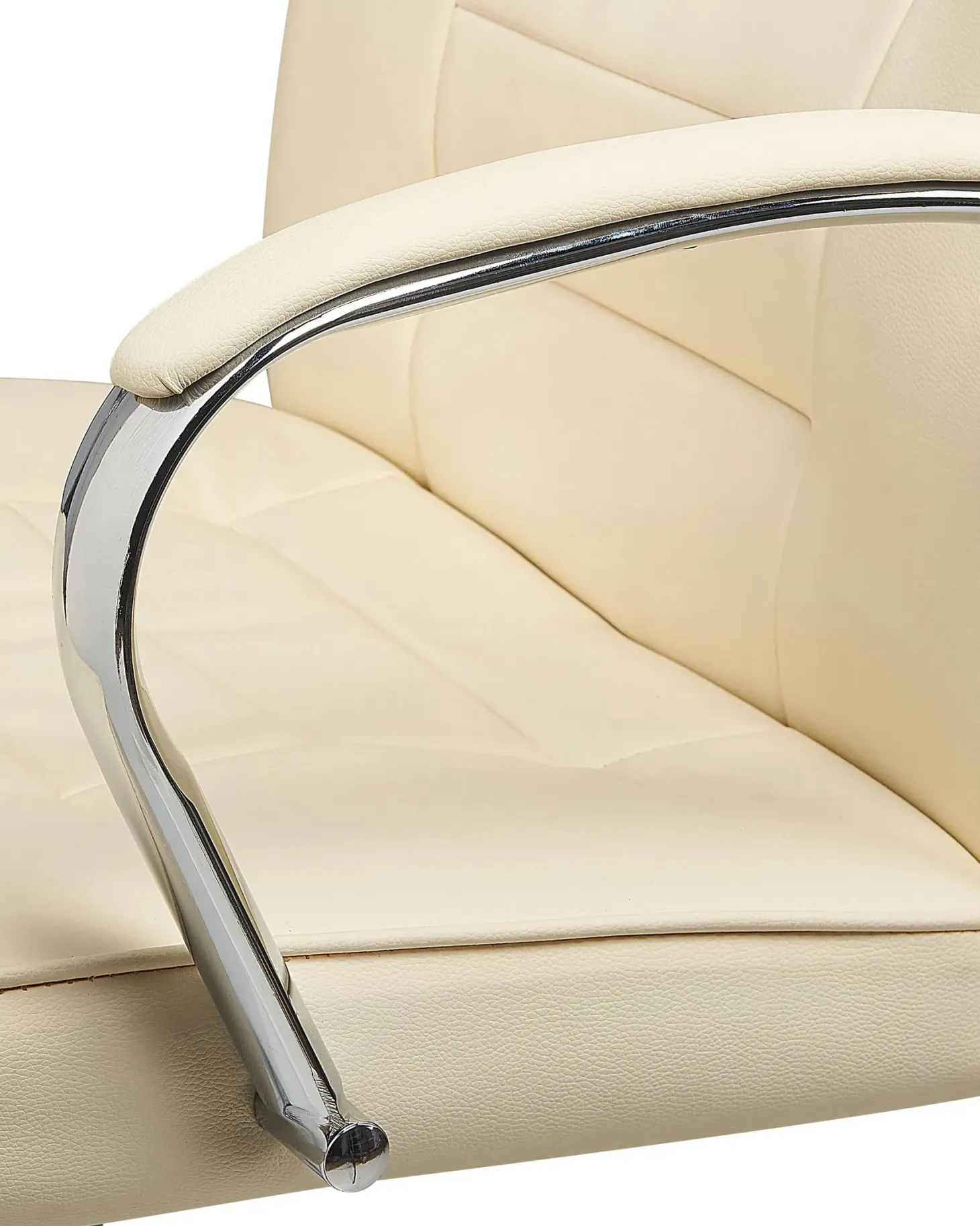 Massagestol med varme GRANDEUR Kunstlæder Beige