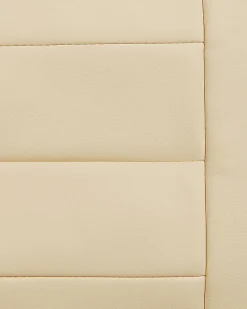 Massagestol med varme GRANDEUR Kunstlæder Beige