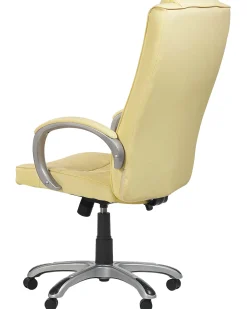 Massagestol med varme GRANDEUR Kunstlæder Beige