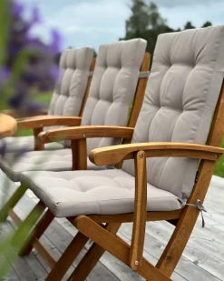 MAUI PREMIUM 8 personers Havemøbelsæt Brungrå Akacietræ