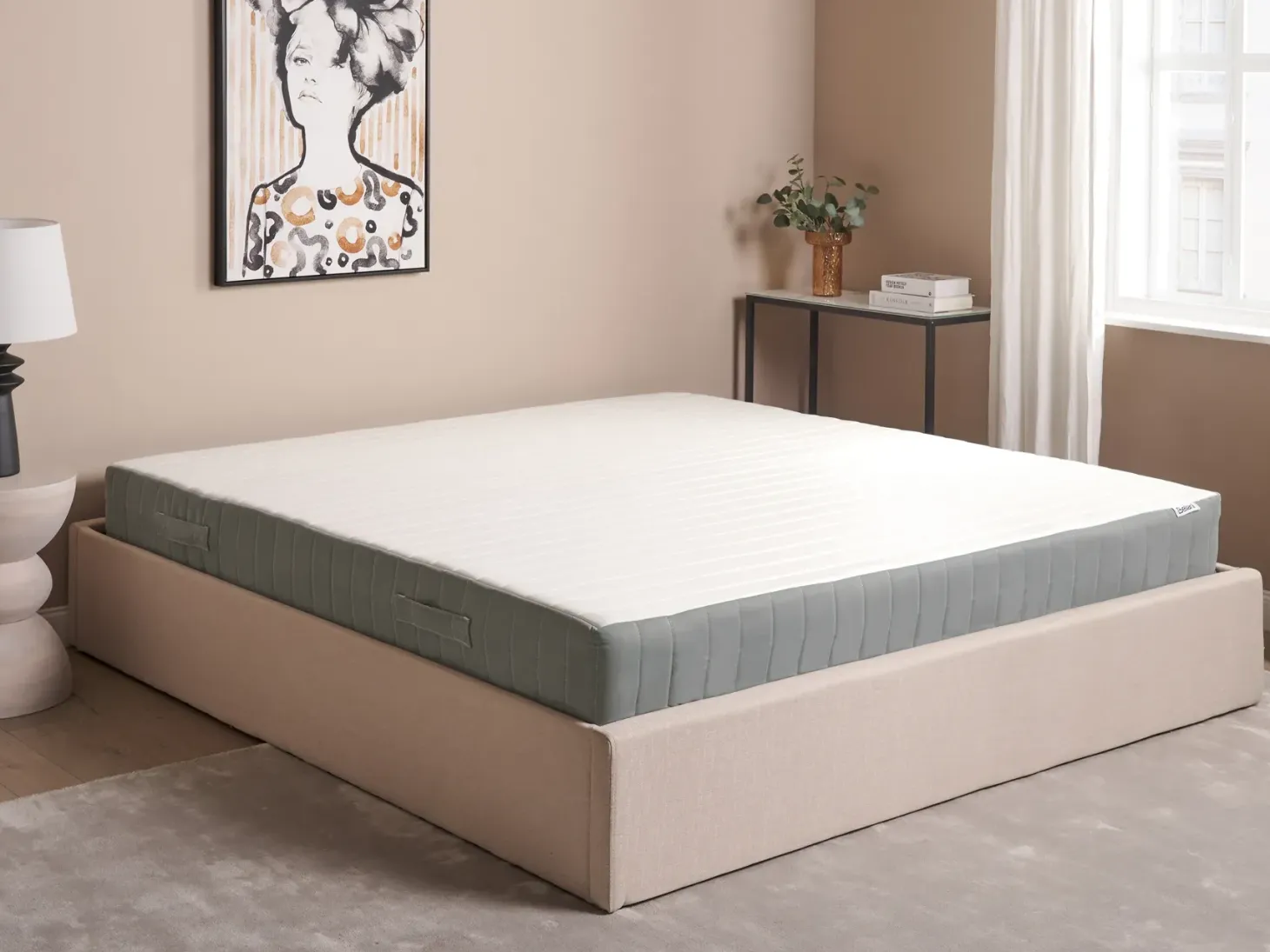 Memoryskum-madras med lommefjedre DRIFT H3/4 Fast 180 x 200 cm