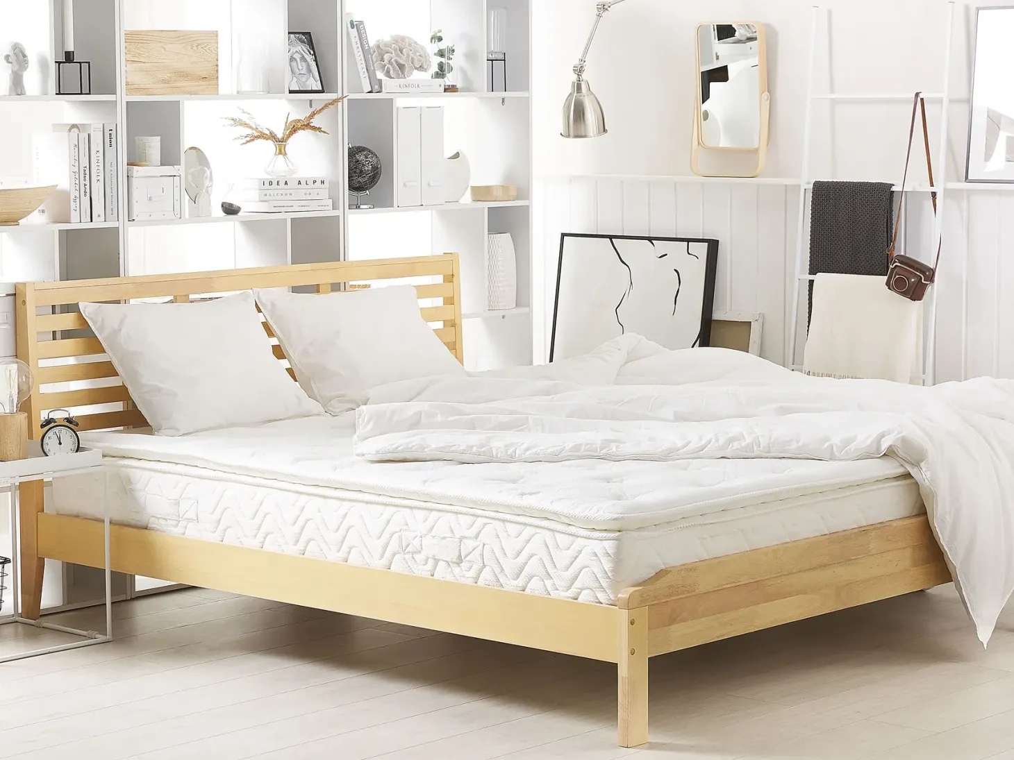 Memoryskum-madras med lommefjedre LUXUS H3/4 Fast 180 x 200 cm