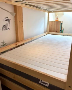 Memoryskum-madras med lommefjedre BREEZ H2/3 Medium 90 x 200 cm