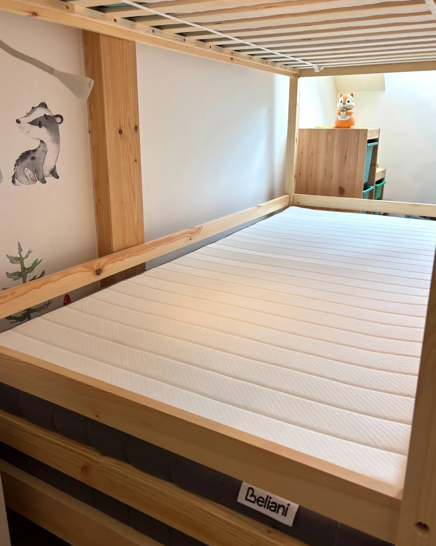 Memoryskum-madras med lommefjedre BREEZ H2/3 Medium 90 x 200 cm