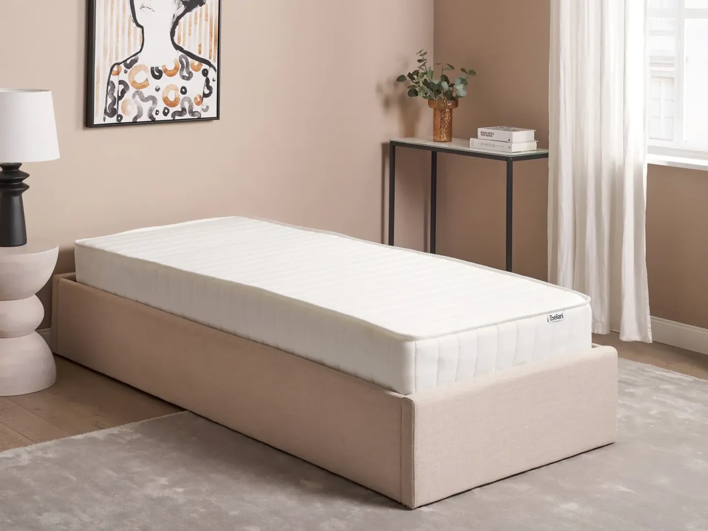 Memoryskum-madras med lommefjedre DELIGHTFUL H3/4 Fast 80 x 200 cm