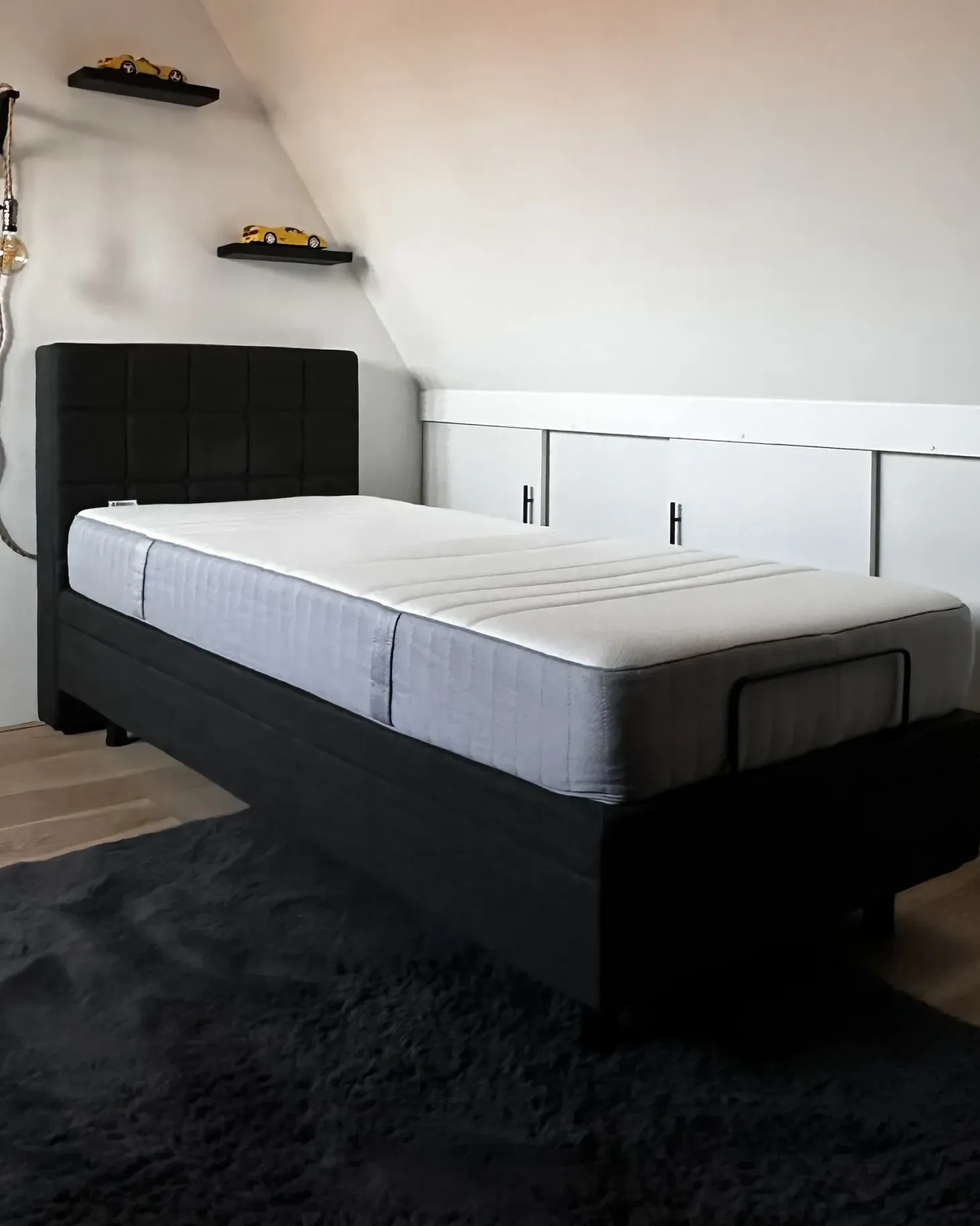 Memoryskum madras WHISPER H2/3 Medium 90 x 200 cm