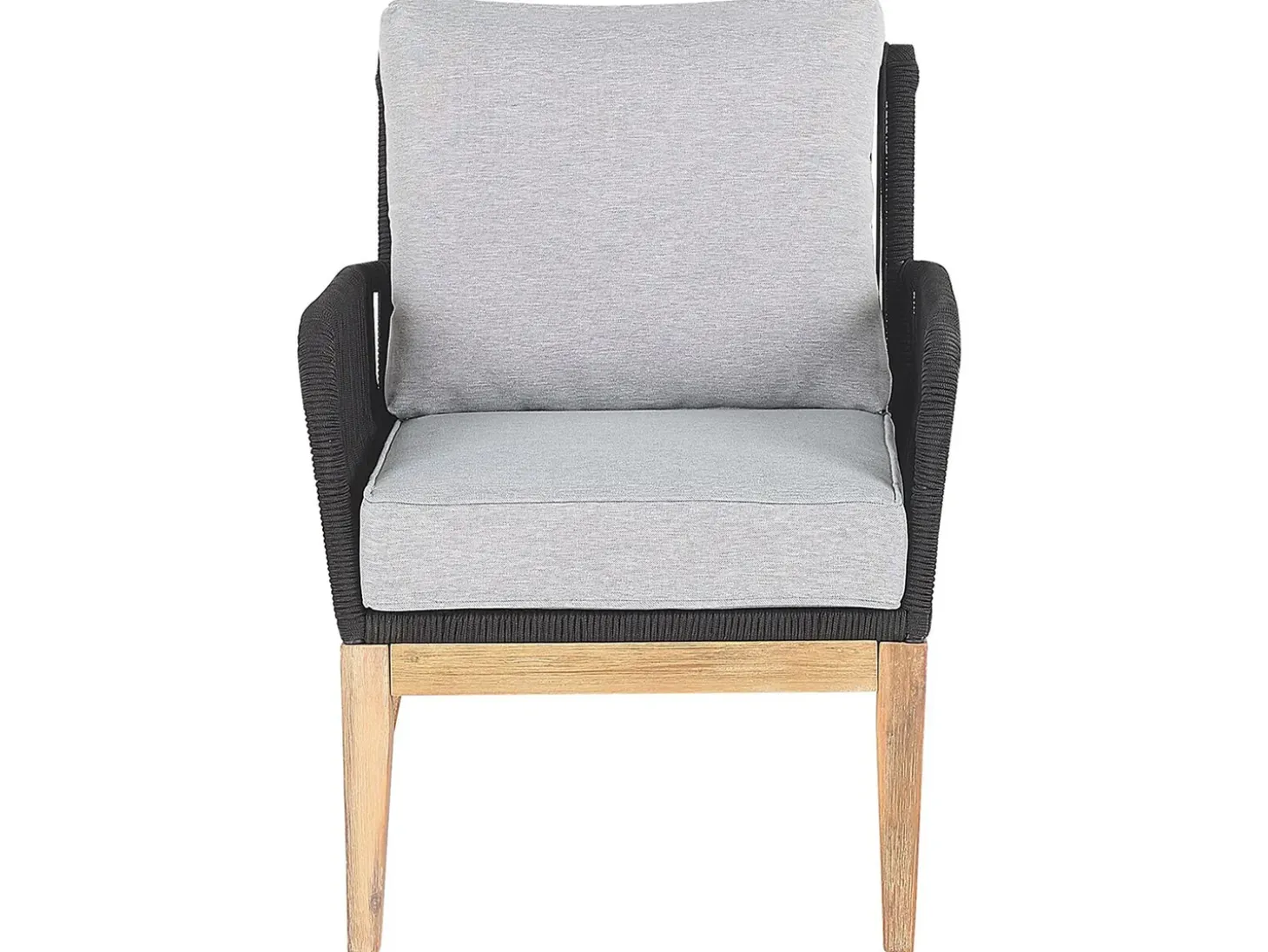 MERANO 4 personers Loungesæt med bord Grå Akacietræ