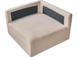 MESNALI Hjørnemodul Beige Boucle